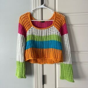 Wild Fable Colorful Knitted Sweater